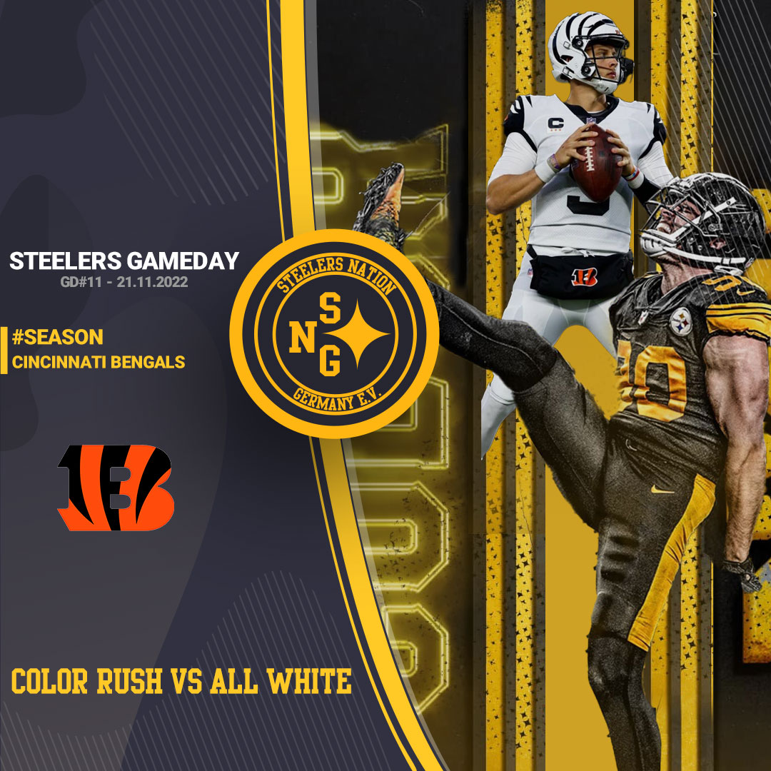 Preview Week 11: Steelers Vs Bengals - Steelers Nation Germany E.V.